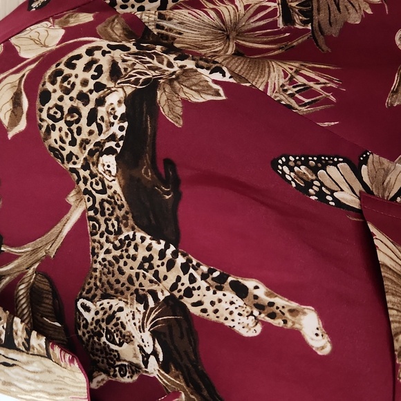 Banana Republic Burgundy Long Sleeve Top #075 - Picture 2 of 6